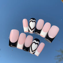 Load image into Gallery viewer, Majestic Black & White Heart French