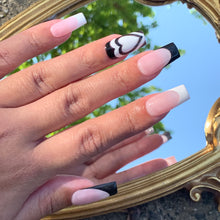 Load image into Gallery viewer, Majestic Black & White Heart French